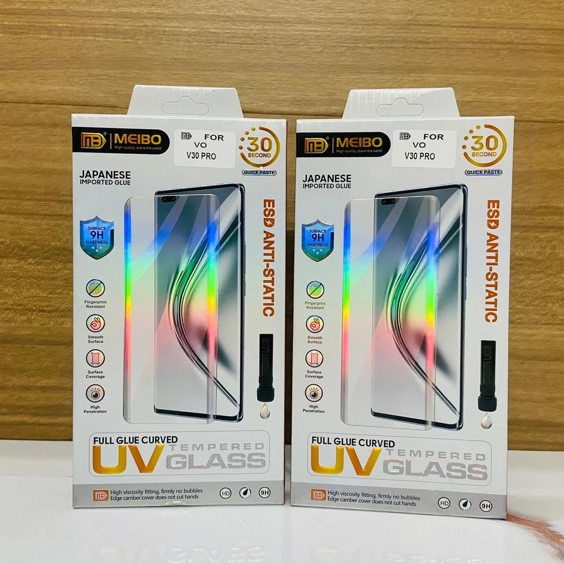 Oppo Reno 12 Pro MEIBO UV Tempered Glass Screen Protector image 2
