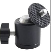 Universal Mini Ball Head 360° Tripod Mount (1/4" Screw) image 3