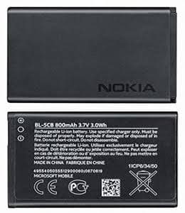 BL 5C BATTERY WITH 6 MONTH WARRANTY ITEL, NOKIA image 2