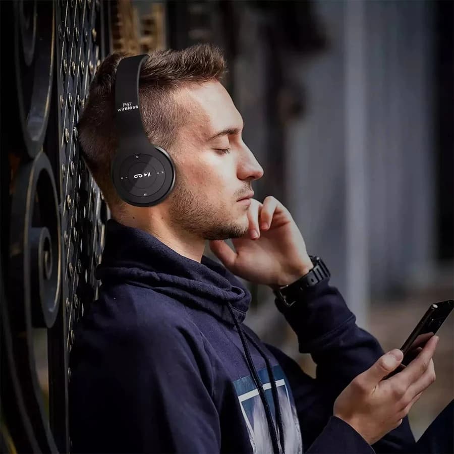 P47 Wireless Head Phones image 3