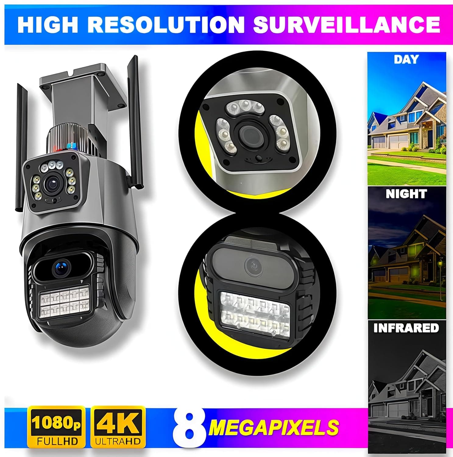 KT9801 WiFi Dual Camera image 3