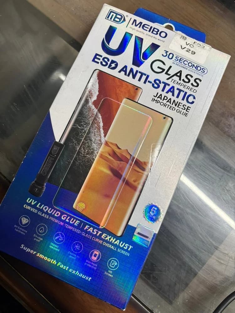 MEIBO UV Tempered Glass Screen Protector for Samsung S10+ image 3