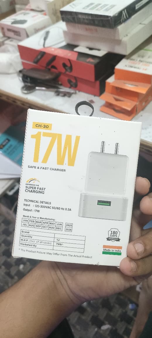 VR CH-30 17W Safe & Fast Charger image 3