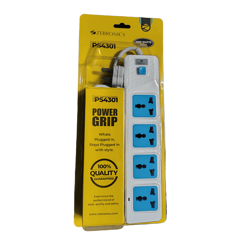 Zebronics PS4301 Power Strip (Power Grip) image 4