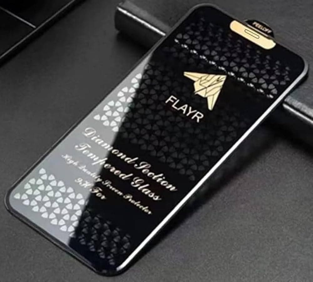 FLAYR Borderless 2.5D Curved Tempered Glass Screen Protector For IPhone image 2