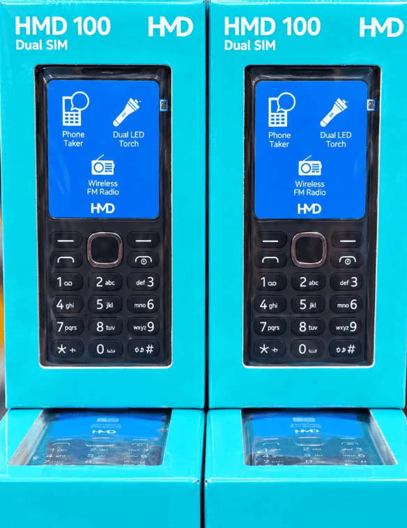 HMD 100 Dual SIM Keypad Mobile Phone