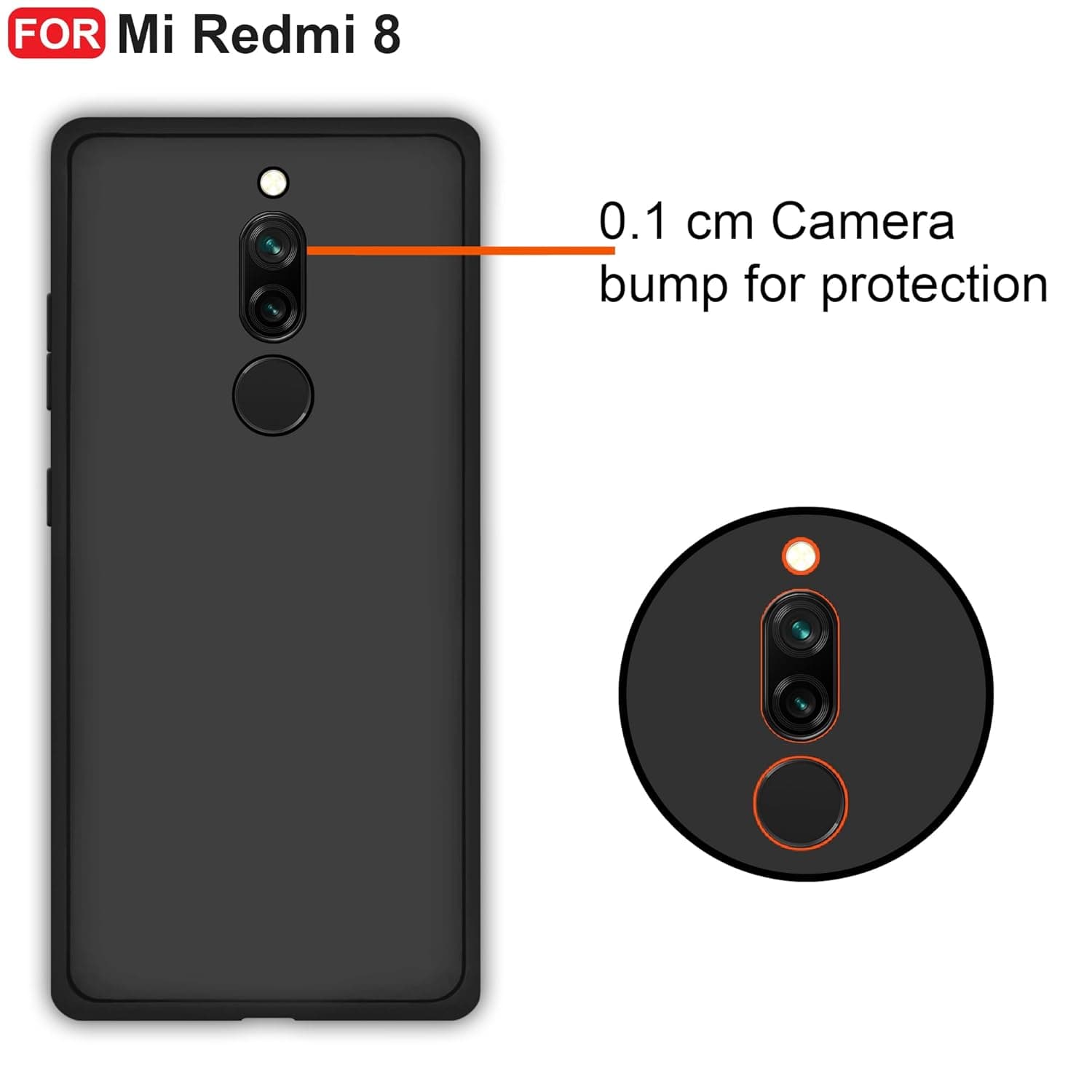 Redmi 8 Back Cover image 2