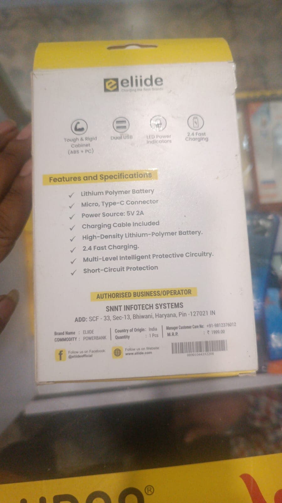 Eliide Konnect 20K 20000mAh Power Bank image 2
