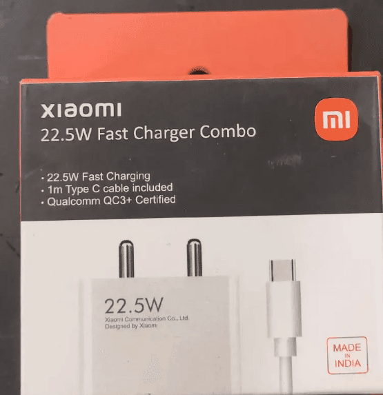 Xiaomi 22.5w Fast Charger Combo Orginal image 2