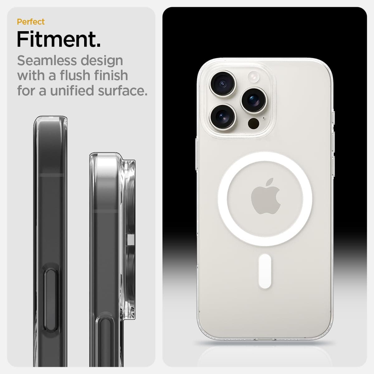 Clear Crystal Magsafe Back Cover Case for iPhone 16 Pro image 2
