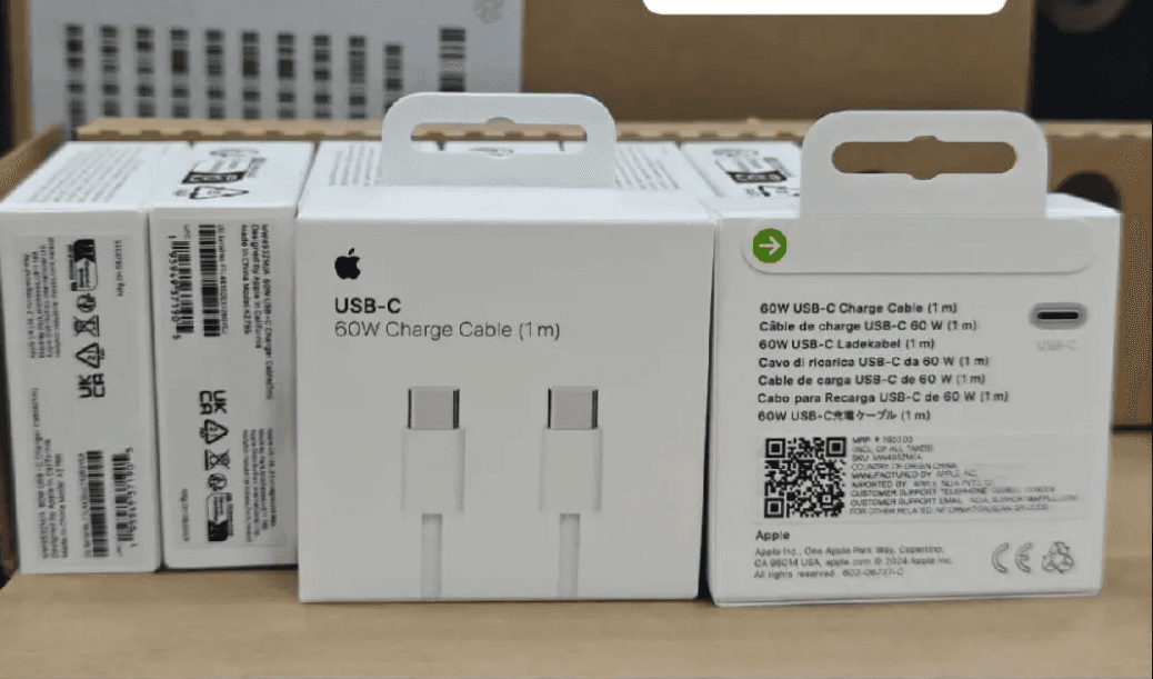 Apple 60w Charger Cable 1m