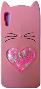 VIVO Y90 10 Designer Cat Silicone Back Cover image 4