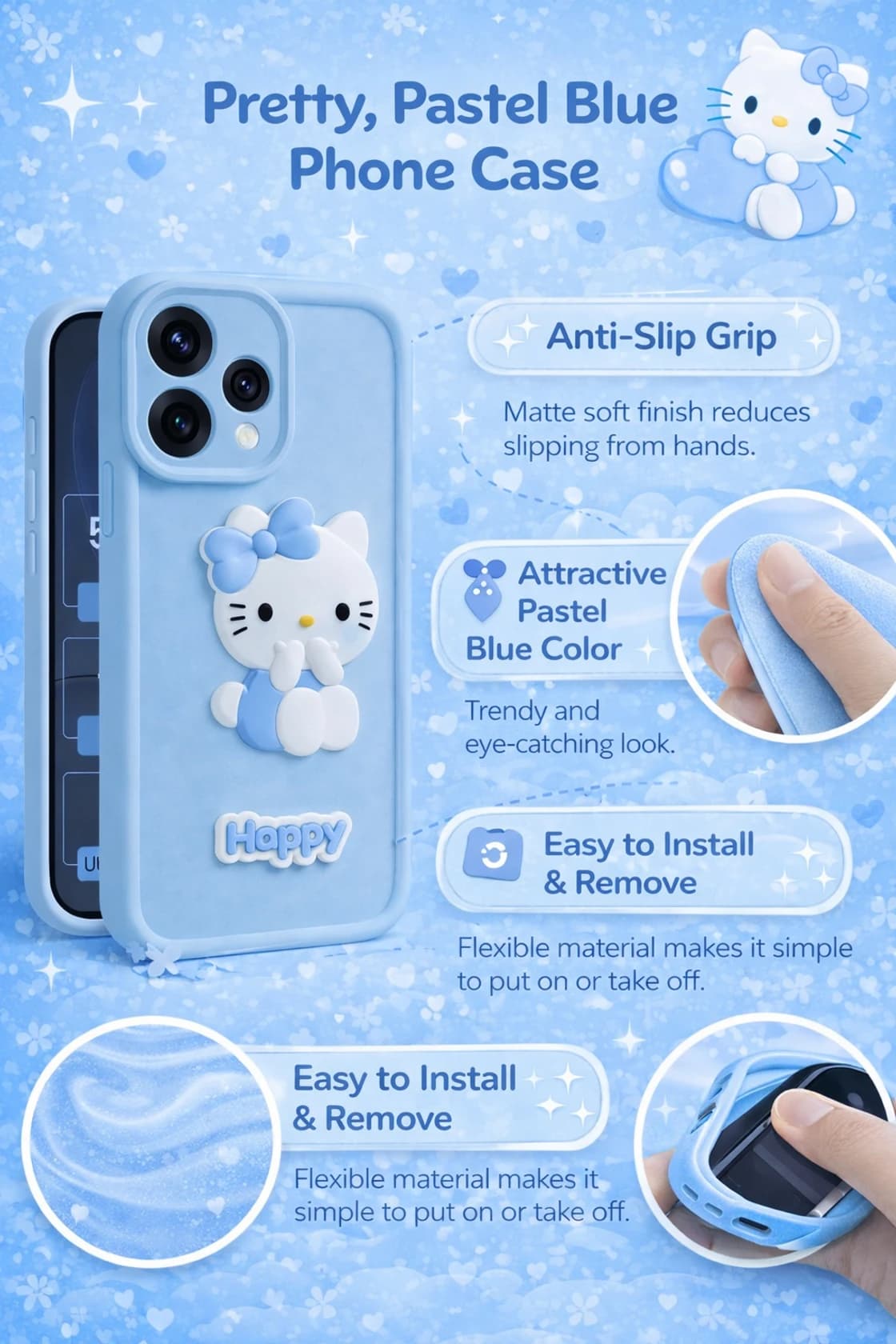 Back Cover for MOTOROLA G96 5G image 4