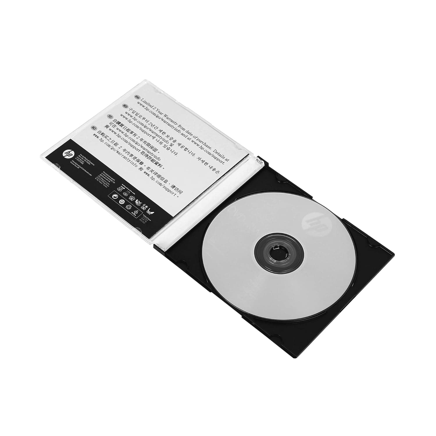 HP DVD R 4.7GB 4x 10Pack Slim Case image 2