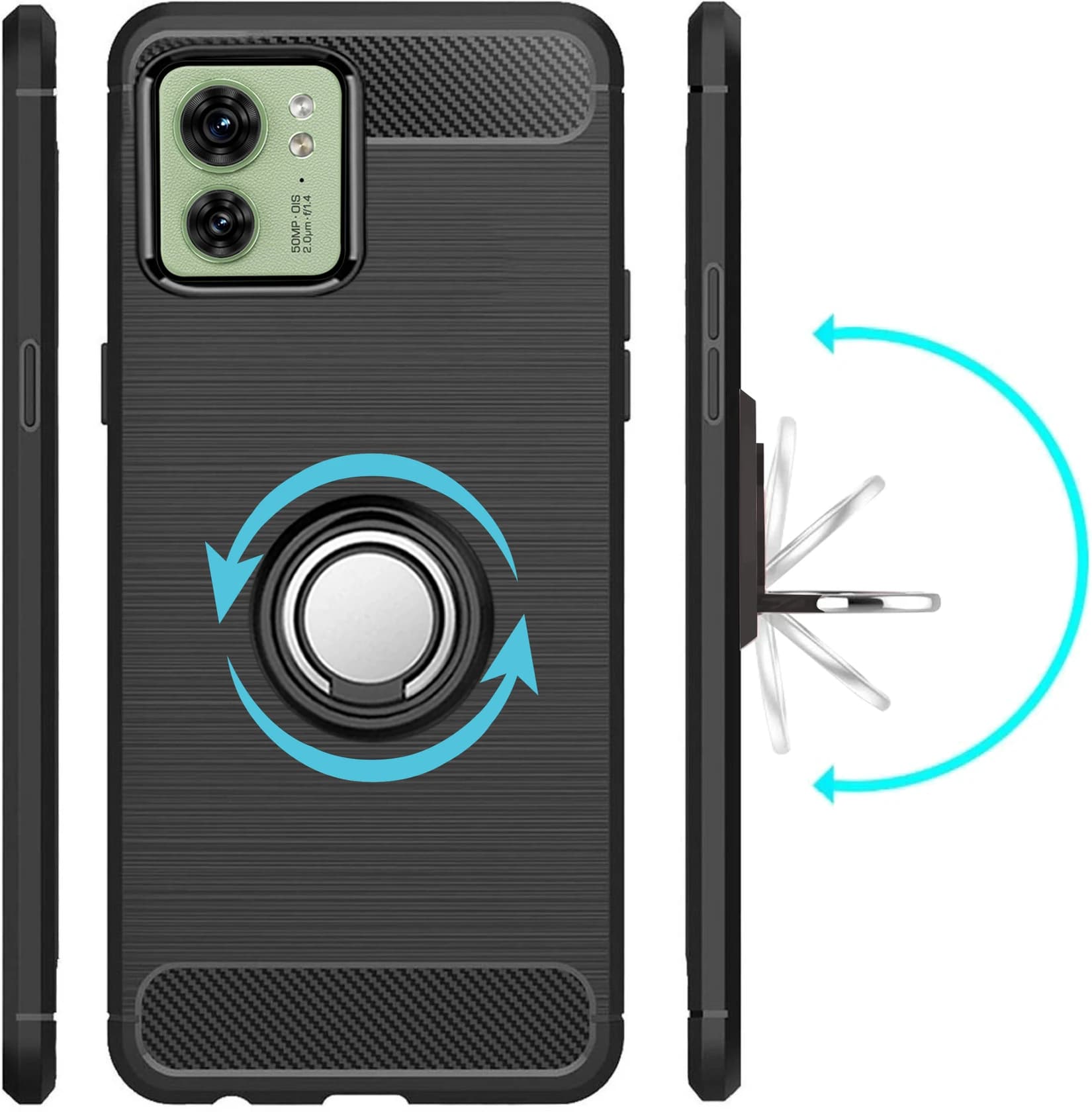 Flexible Silicone Back Cover for Motorola G96 5G image 2
