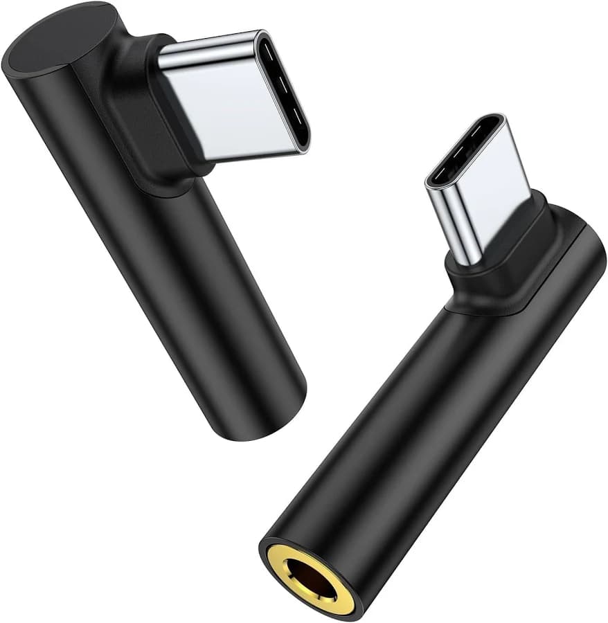 USB Type-C to 3.5mm Audio Jack Adapter Cable (Mini AUX Converter) image 2