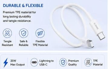 GINEX GX-25CL Original PD Fast Charging Cable image 4