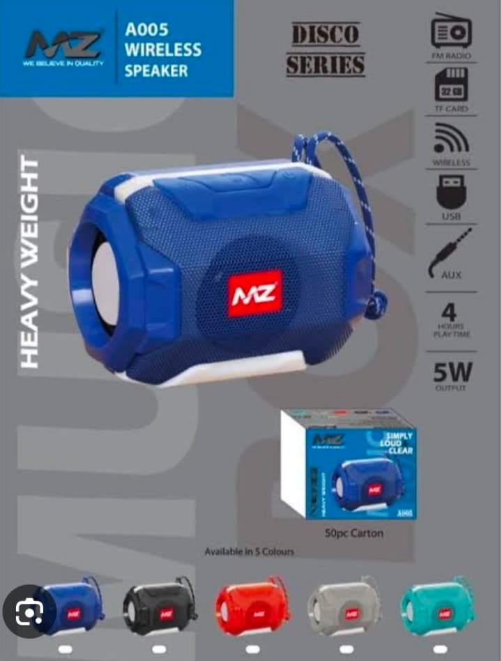 MZ A005 Disco Series 5W Portable image 1
