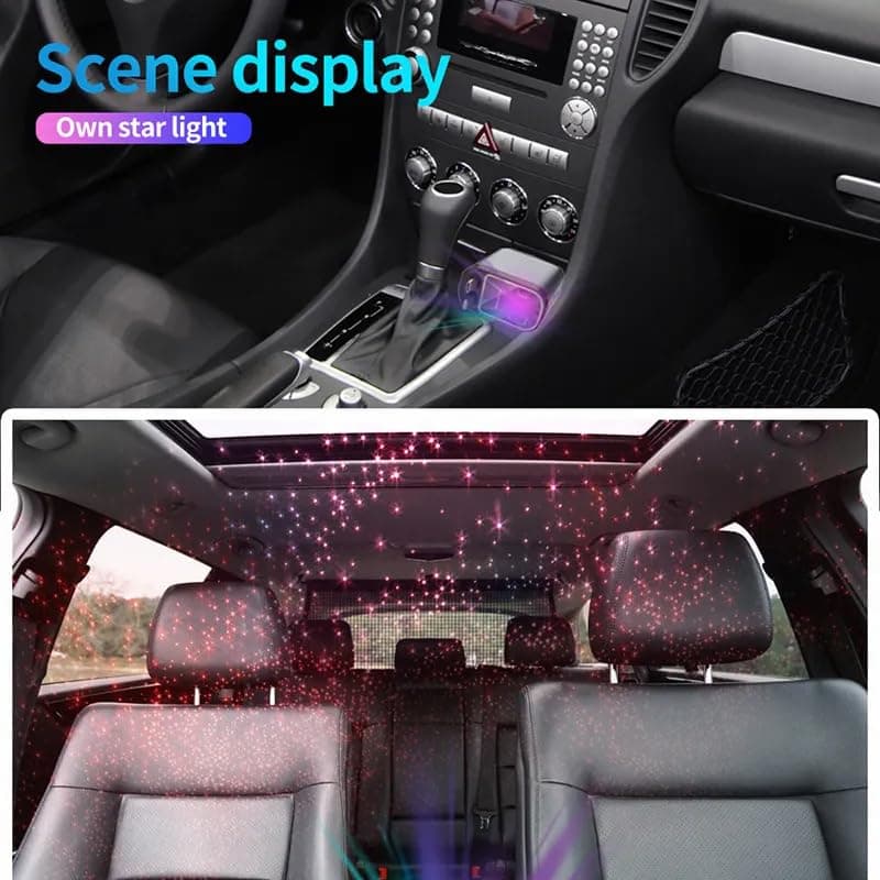 4 In 1 Starry Sky Car Charger image 3