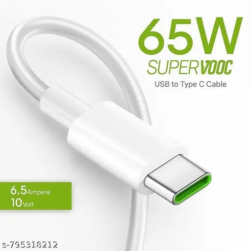 OPPO SuperVOOC Flash Charge Cable – 65W 6A image 2