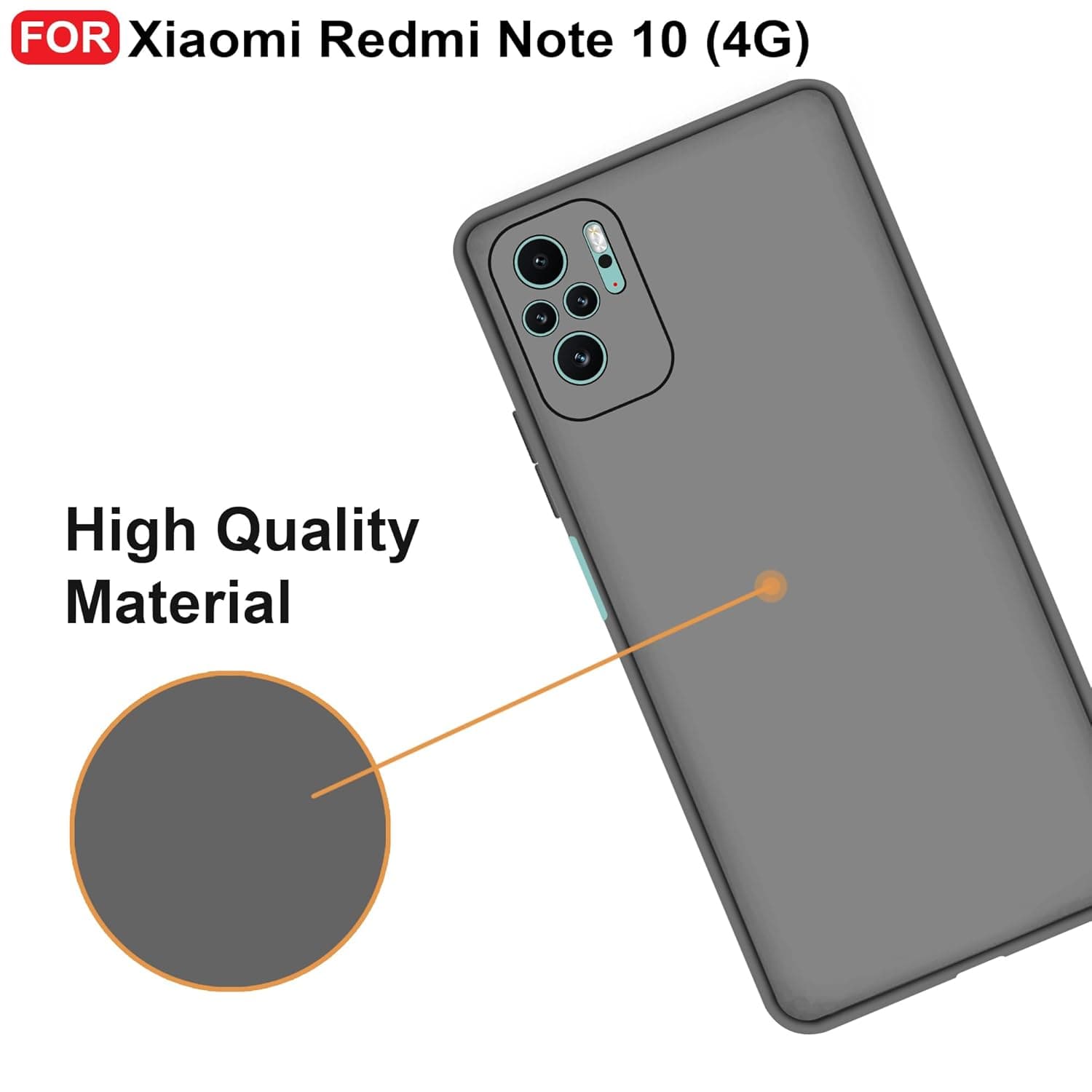 Redmi Note 10 Mobile Back Cover image 3