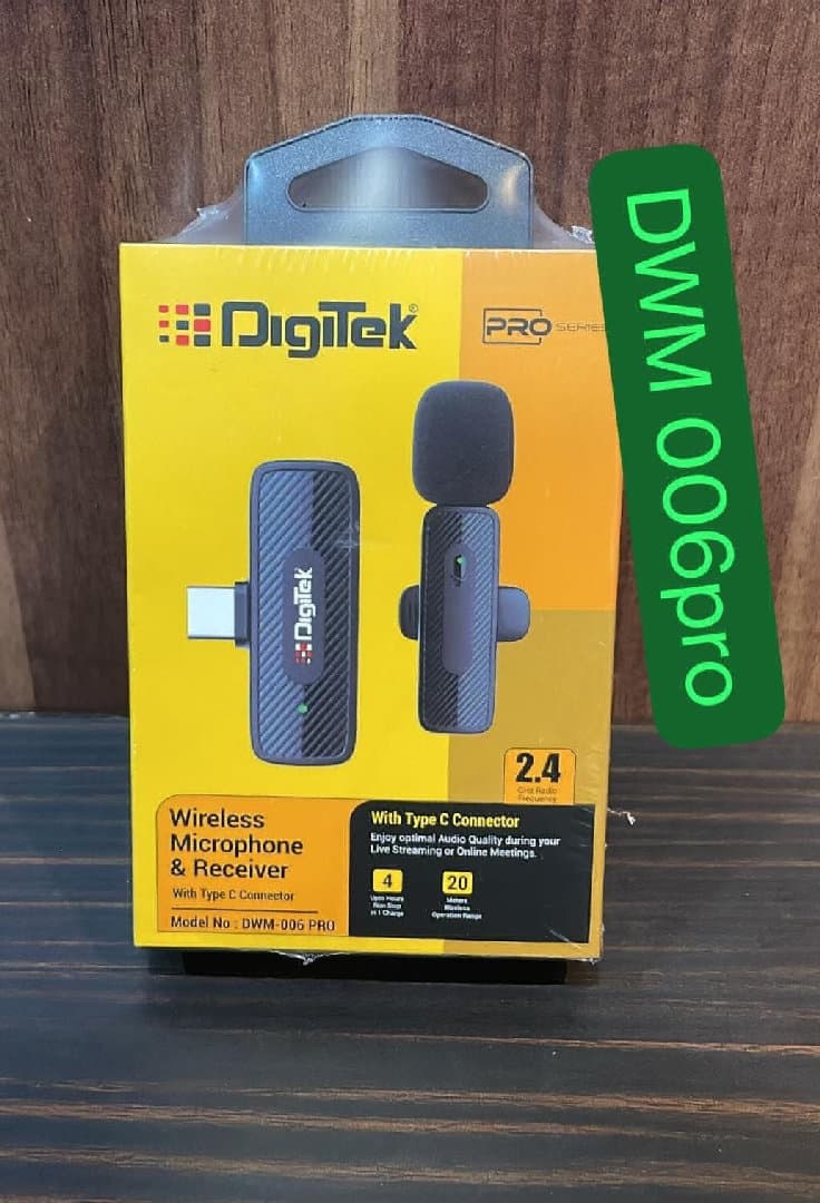 Digitek Wireless Microphone (DWM 006pro) image 5