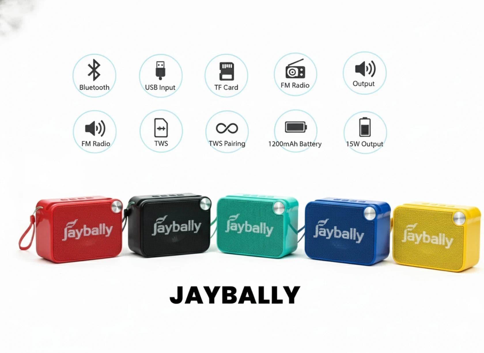 Jay bally X Bass 15W Wireless Speaker image 2