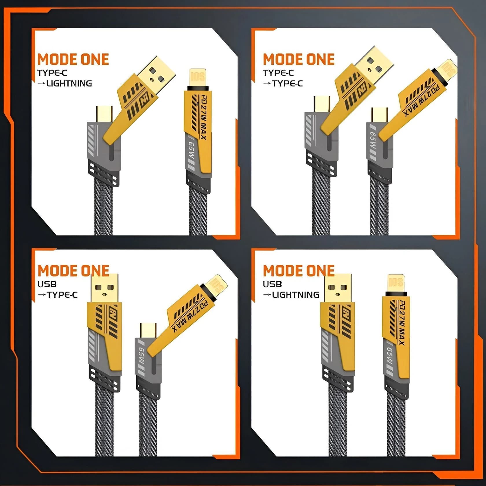 Budi PD 27W Max Fast Charging Cable image 4