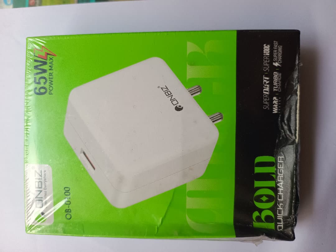 65WATT BOLD QUICK CHARGER image 2