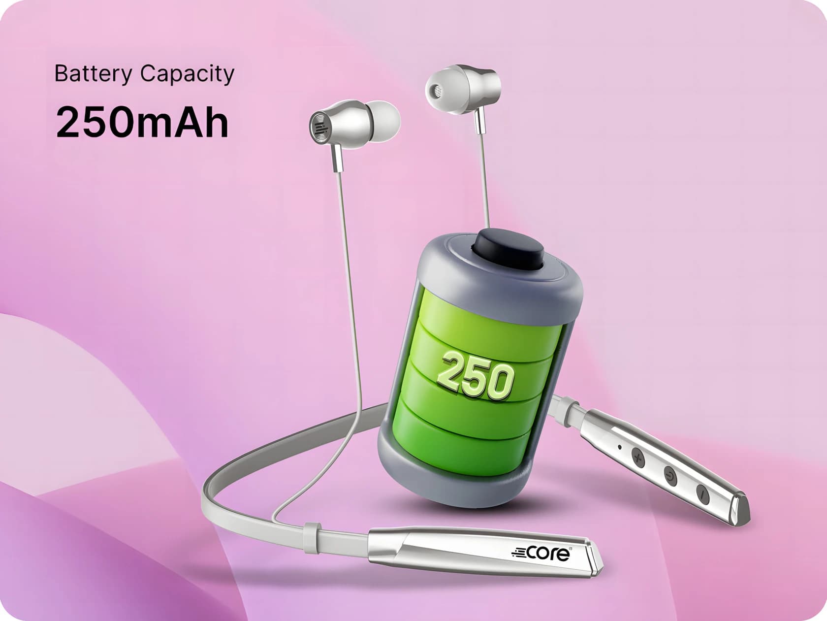 Core Dragon (CORE-NB7) Wireless Earphone image 3