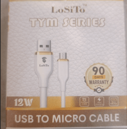 LoSiTo TYM Series 12W USB To Micro USB Cable image 2