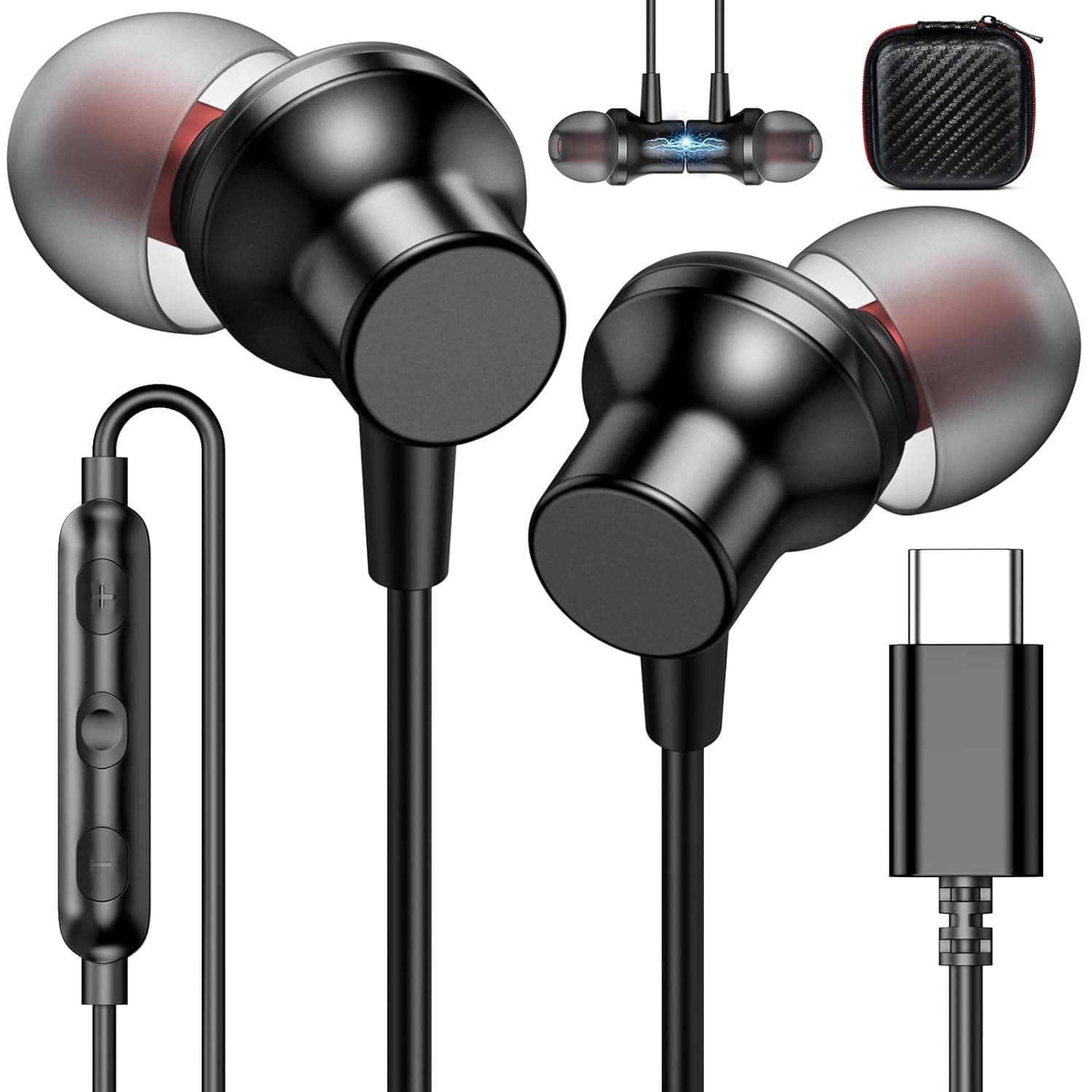 Boat 253 Magnetic Type C Earphones image 3