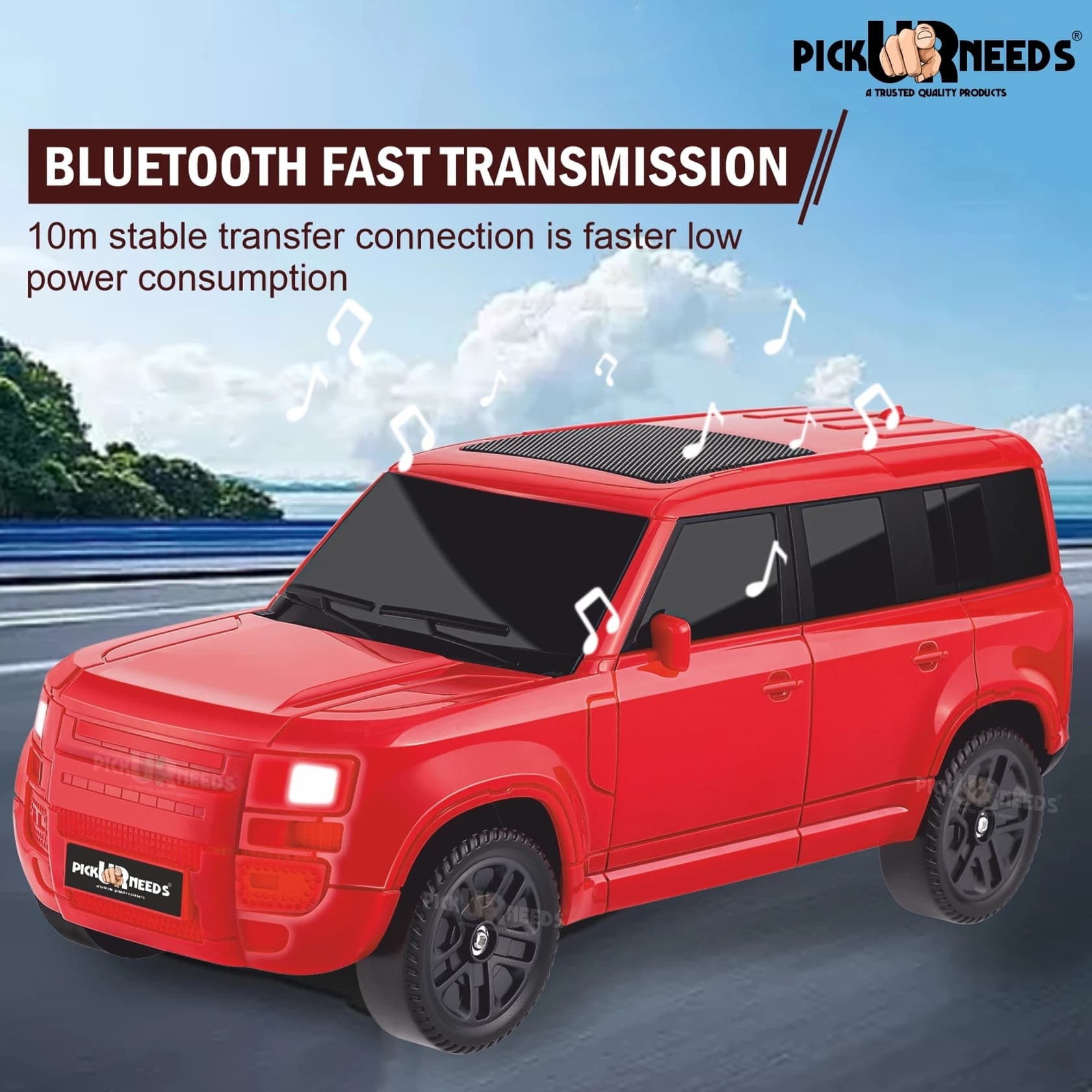 PP BT826 Defender X Dynamic TWS Wireless Speaker image 2