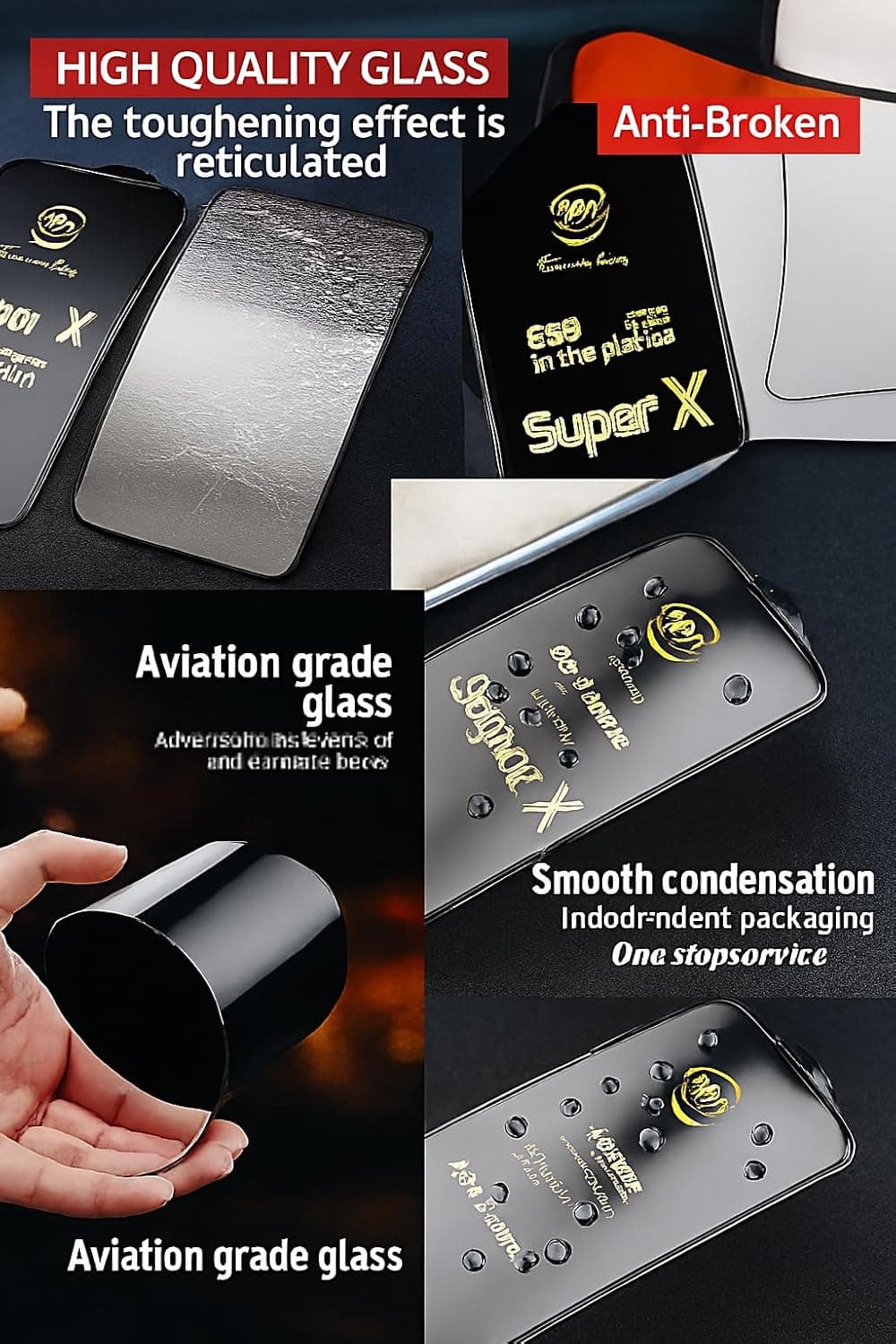 OVOG Super X Edge-to-Edge Big Curved Glass Screen Protector image 2