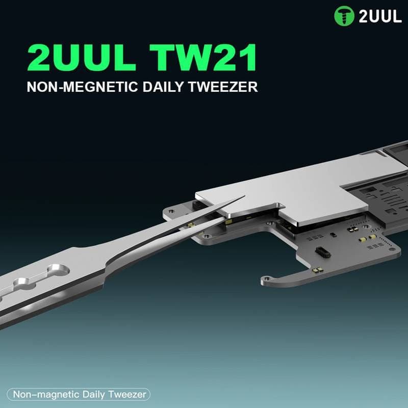 2UUL TW21 Non-Magnetic Daily Tweezer / 2UUL TW22 Non-Magnetic Stencil Tweezer image 3