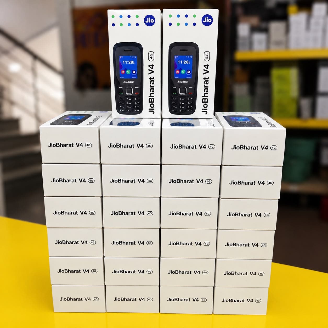JioBharat V4 4G Keypad Phone