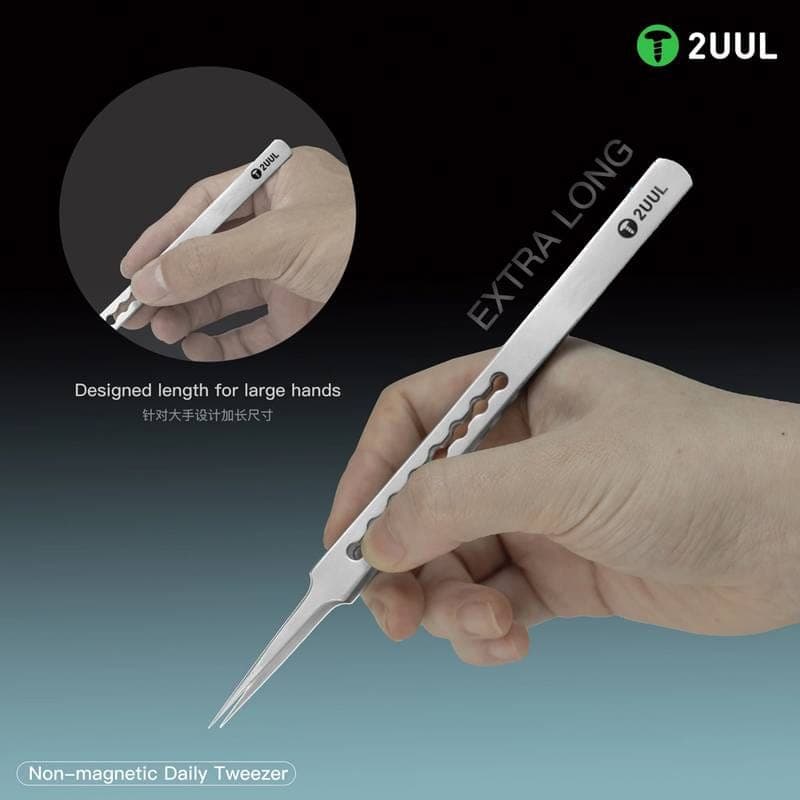 2UUL TW21 Non-Magnetic Daily Tweezer / 2UUL TW22 Non-Magnetic Stencil Tweezer image 2