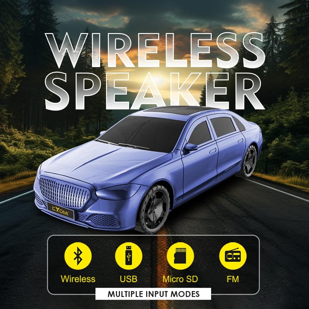 QUCIN S1 Car Shape Wireless Speaker image 3