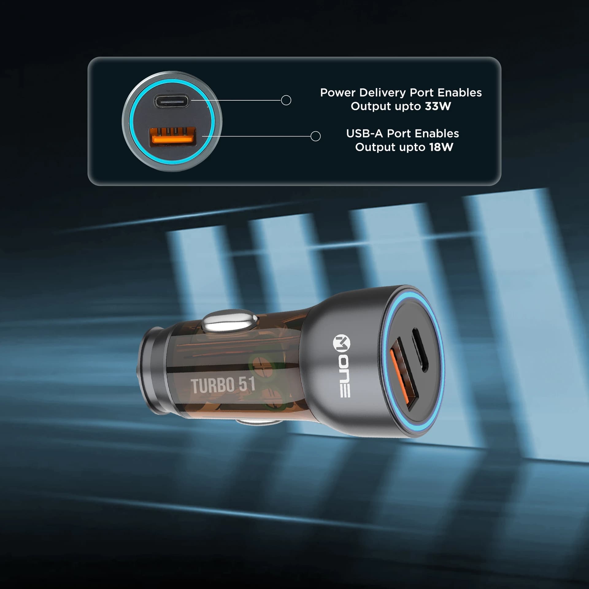 FOX Turbo 51W Car Charge image 2