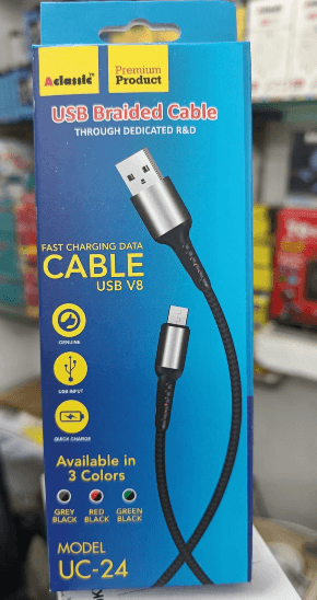 Usb Braided Cable UC-24 image 2