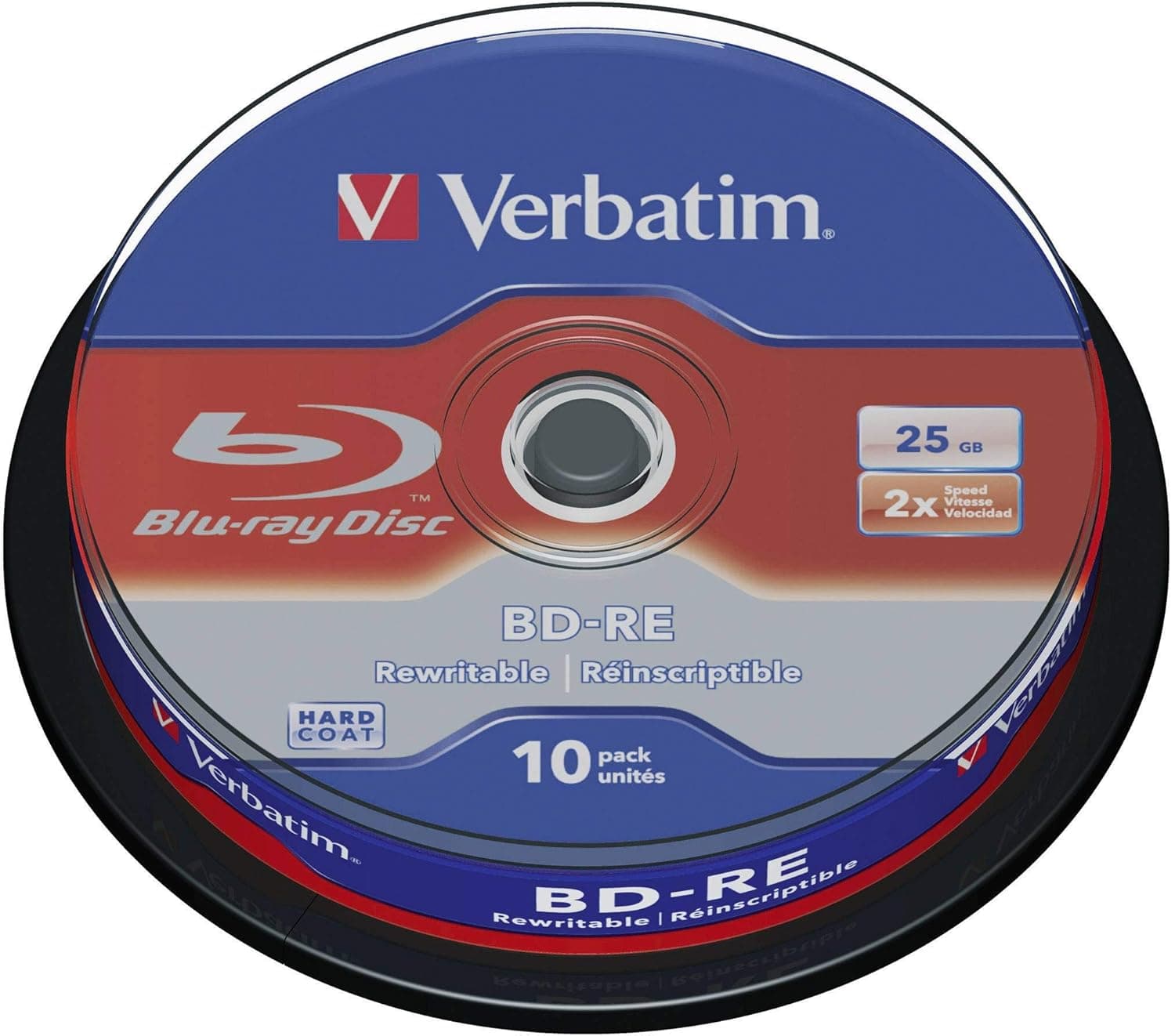 Verbatim BD RE 25GB 2X 10Pack Cake Box image 3