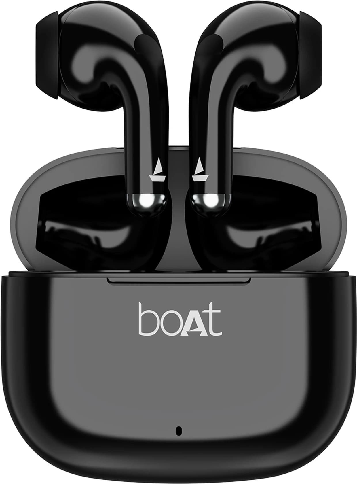 Black boAt Airdopes TWS Earbuds image 2