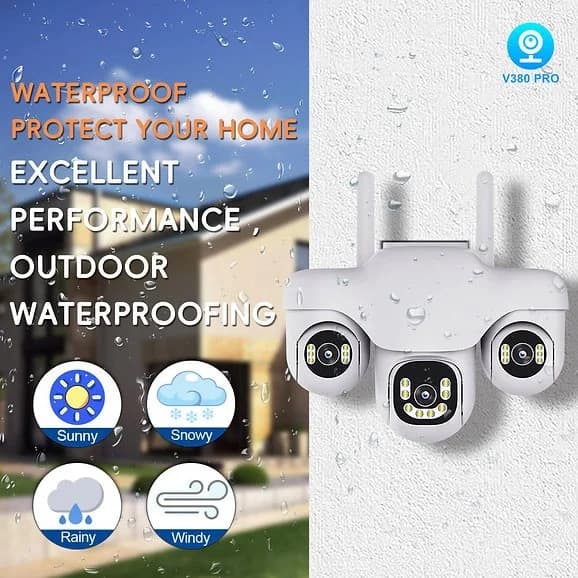 WiFi PTZ Triple Lens Camera image 4