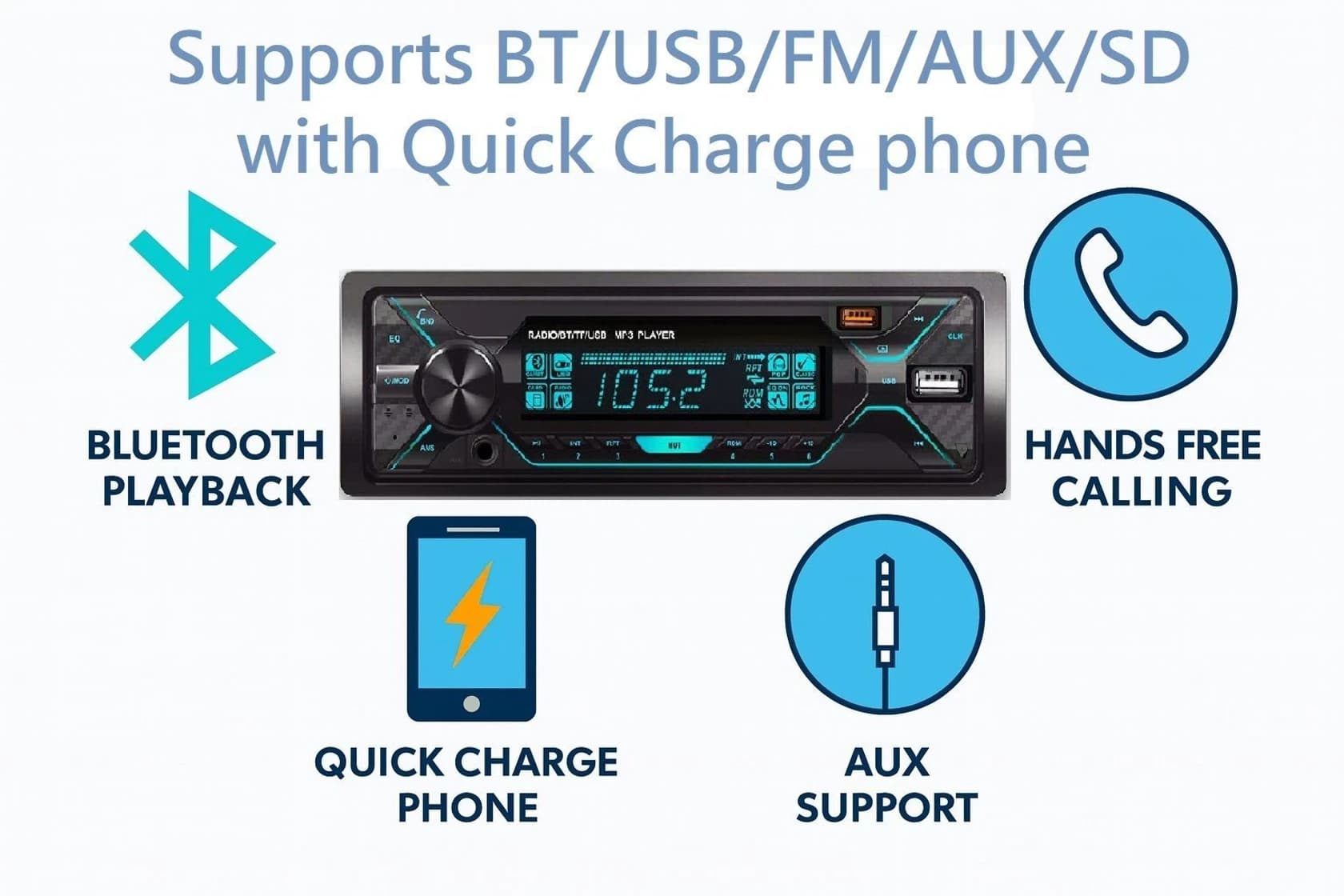 Pick Pack CBP 1068 Car Audio Player image 2