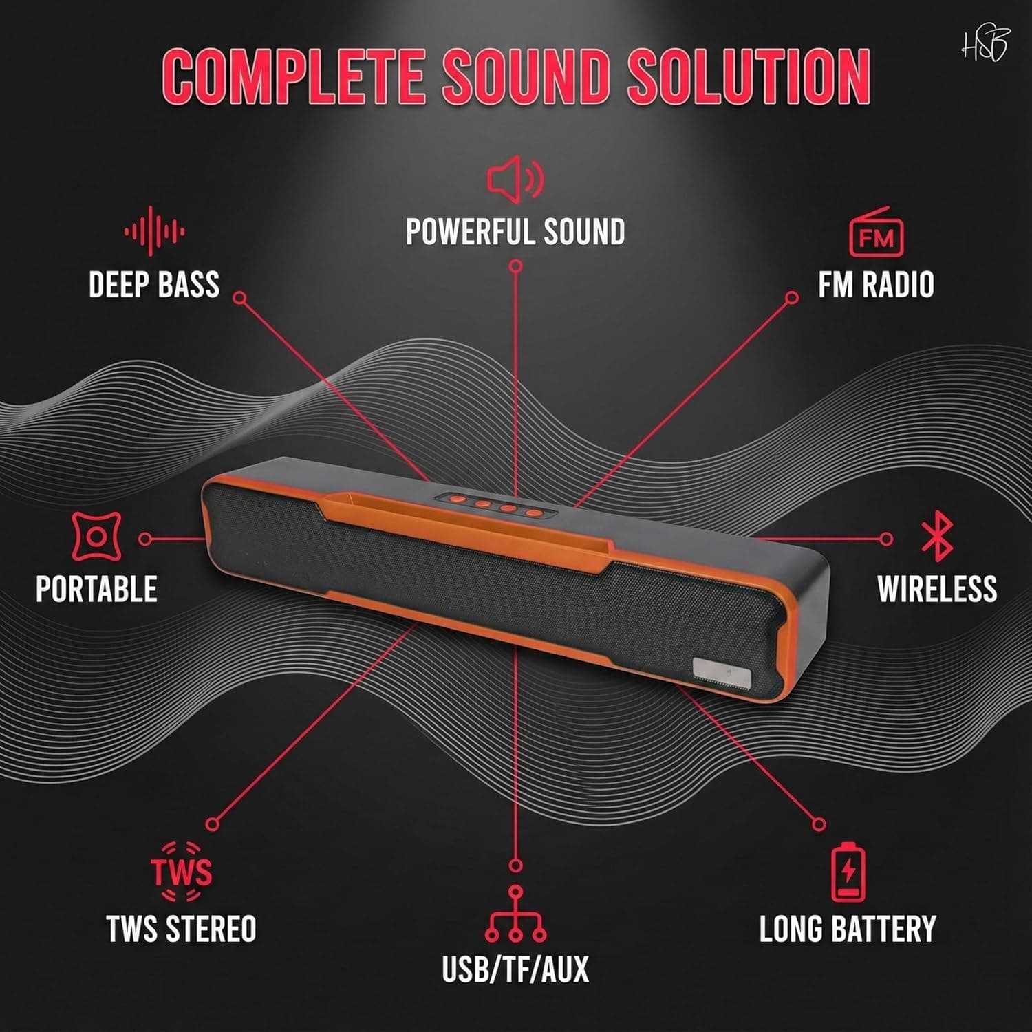 CORE MONOBAR Wireless Speaker (CORE-SP10) image 2