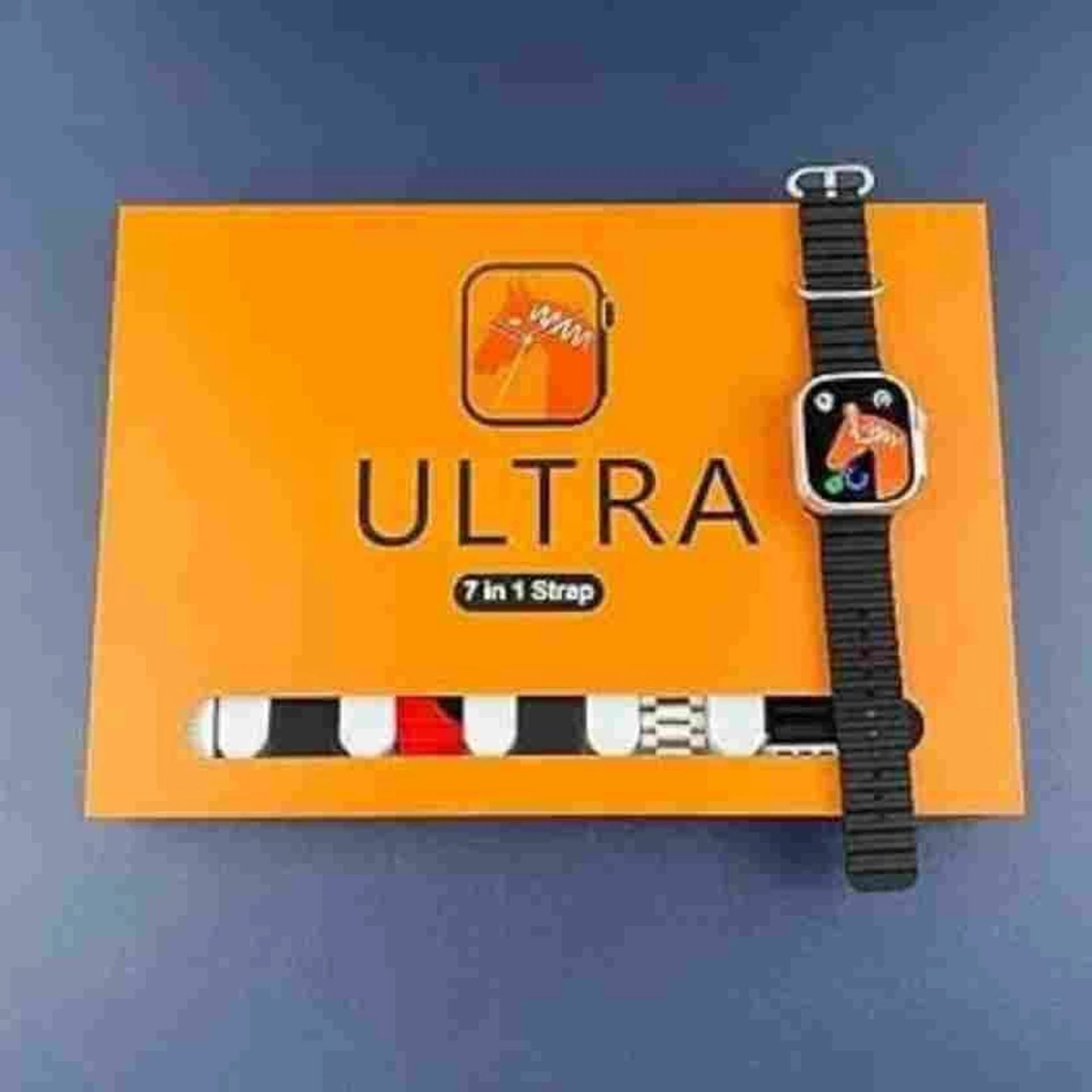 Ultra 3 Smartwatch 7 In 1 Strap Set image 3