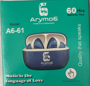 Arymo6 A6-61 True Wireless Stereo (TWS) Earbuds image 2
