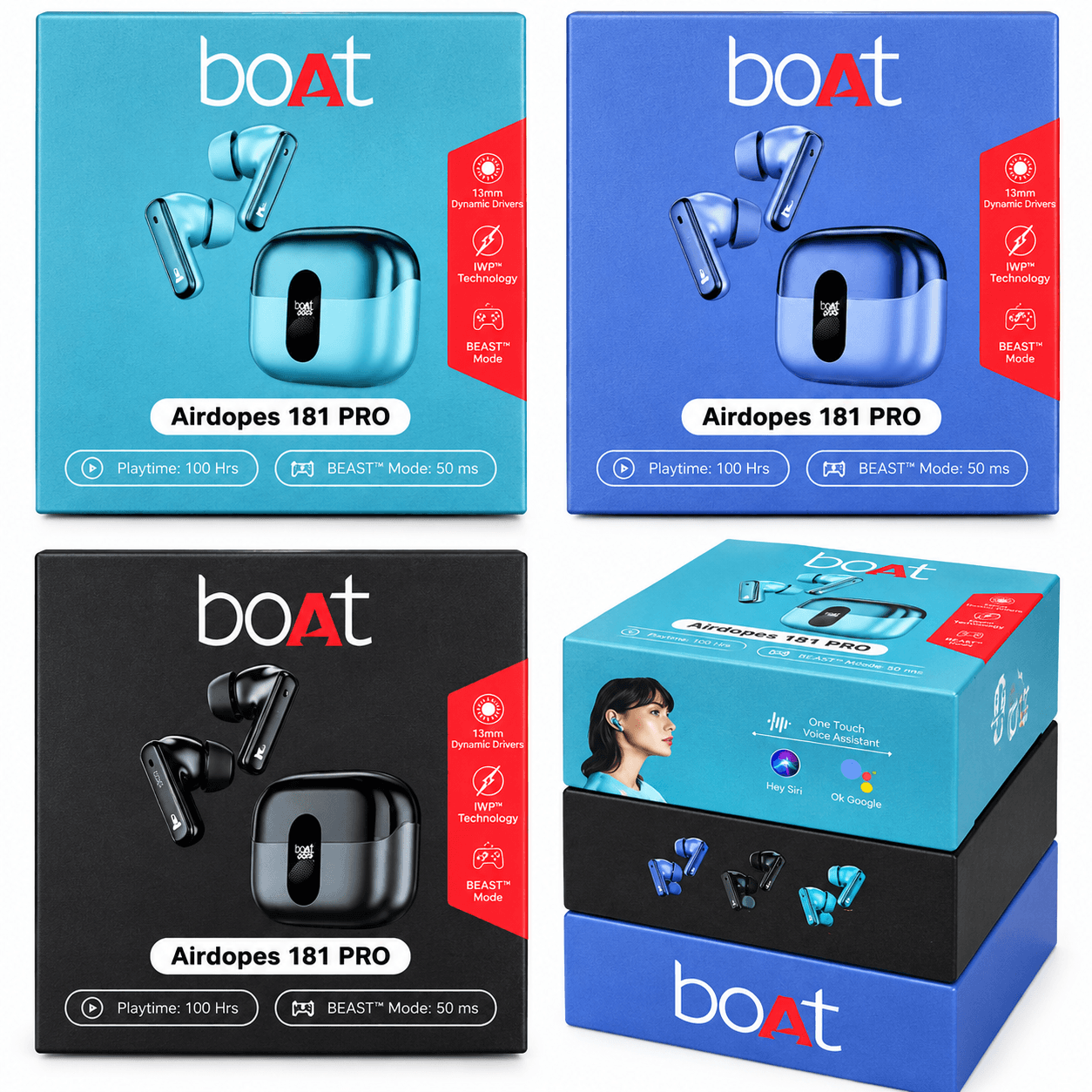 Boat Airdopes 181 Pro TWS Earbuds