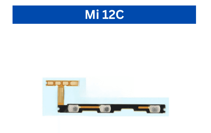 Mi 11X/K40 5G / Mi 12 5G /Mi 12C/Mi 13C Power Volume Flex image 2