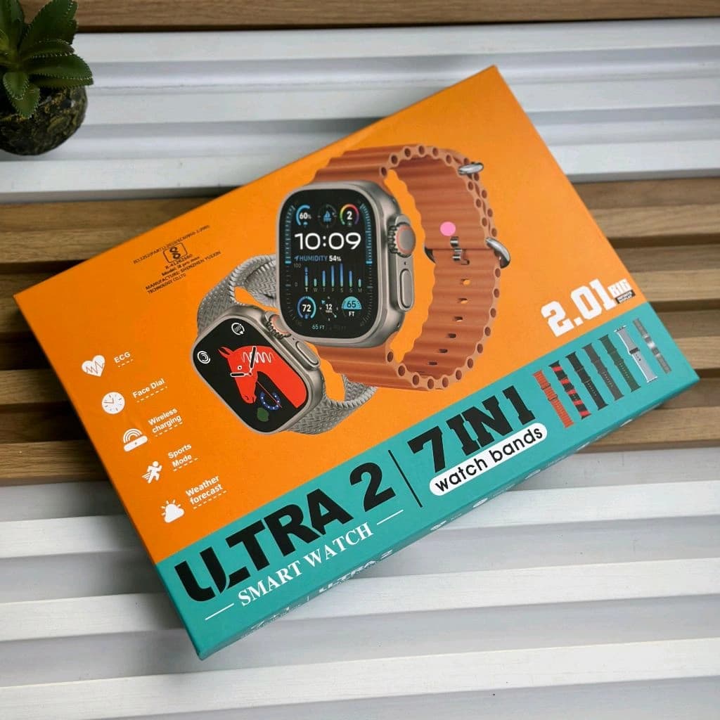 Ultra 2 Smart Watch Gift Set image 4